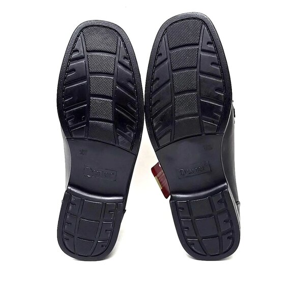Dexter Comfort Black Memory Foam Faux Leather Formal Loafers Men's Size 9.5 - Picture 11 of 12